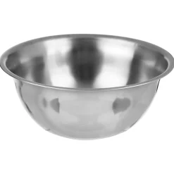 3 bols à mixer, Inox - Gris