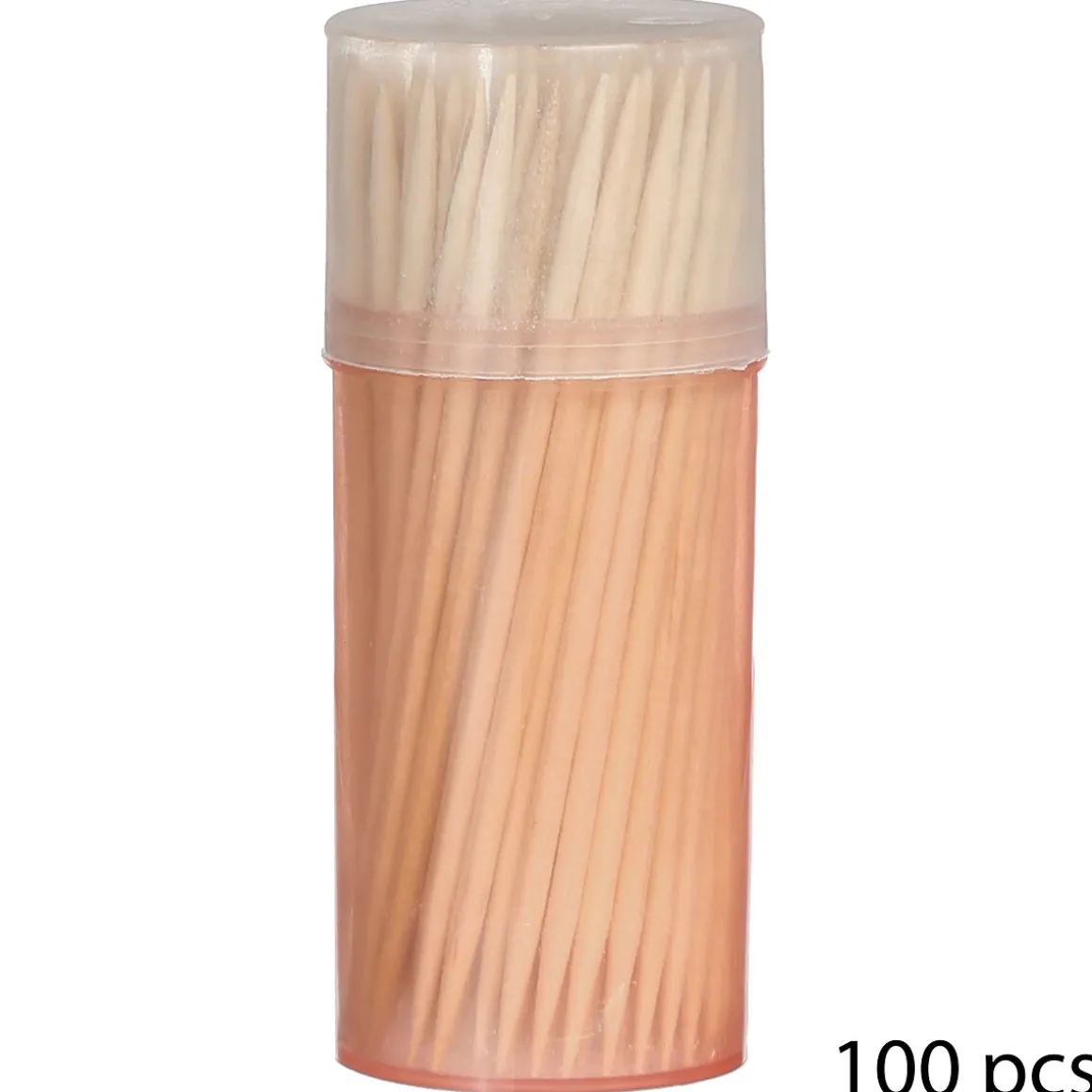 4 boîtes 100 cure-dents bambou