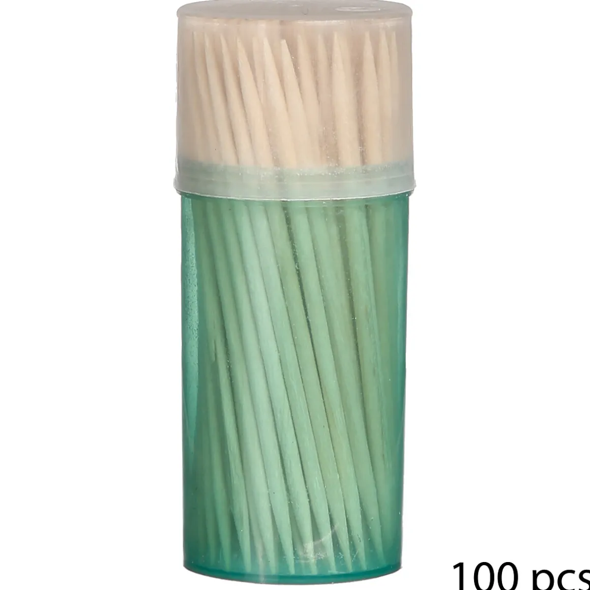 4 boîtes 100 cure-dents bambou