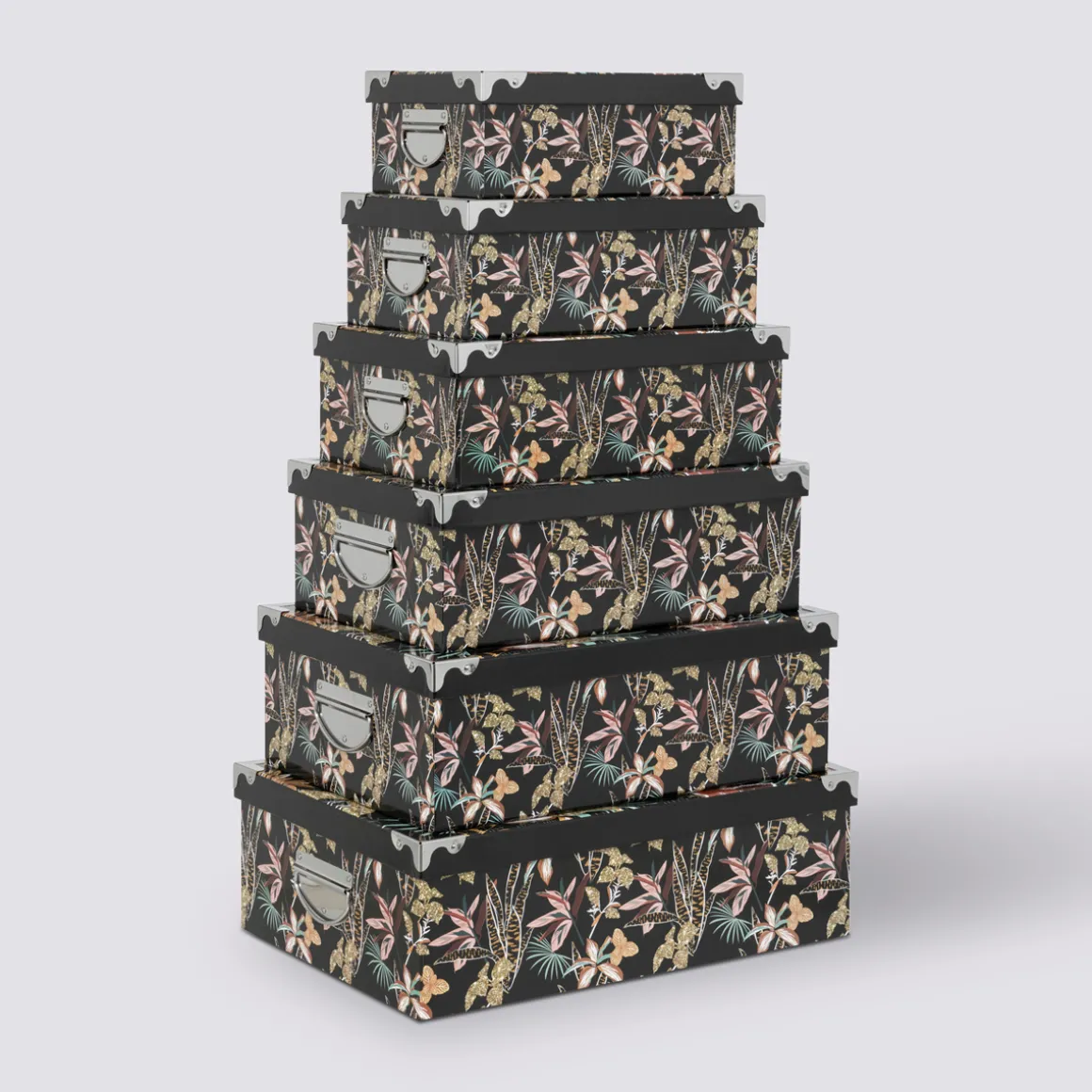 6 boîtes coins, Jungle