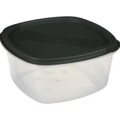 7 boîtes de conservation carrées, Plastique