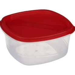 7 boîtes de conservation carrées, Plastique