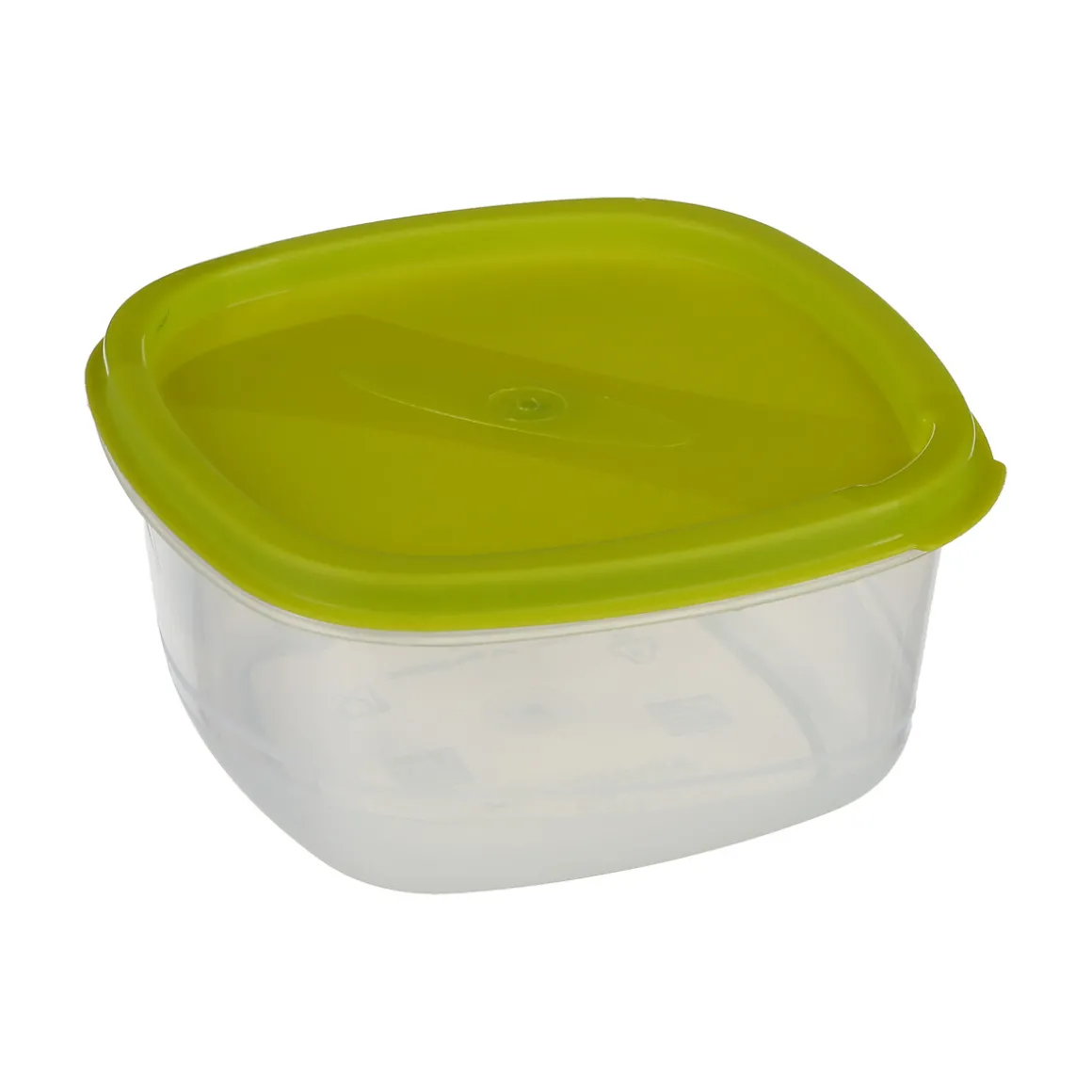 7 boîtes de conservation carrées, Plastique
