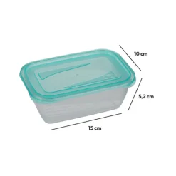 5 boîtes de conservation, 0,5L