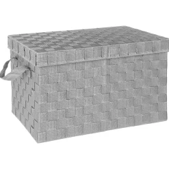 3 boîtes de rangement, Gris
