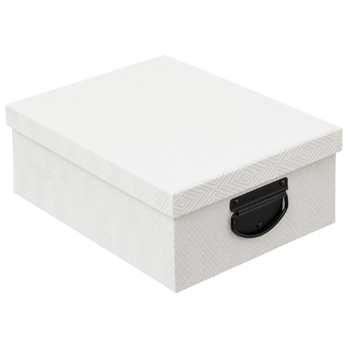 4 boîtes de rangement, Noir et blanc