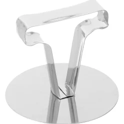 3 cadres de présentation avec poussoir, Inox