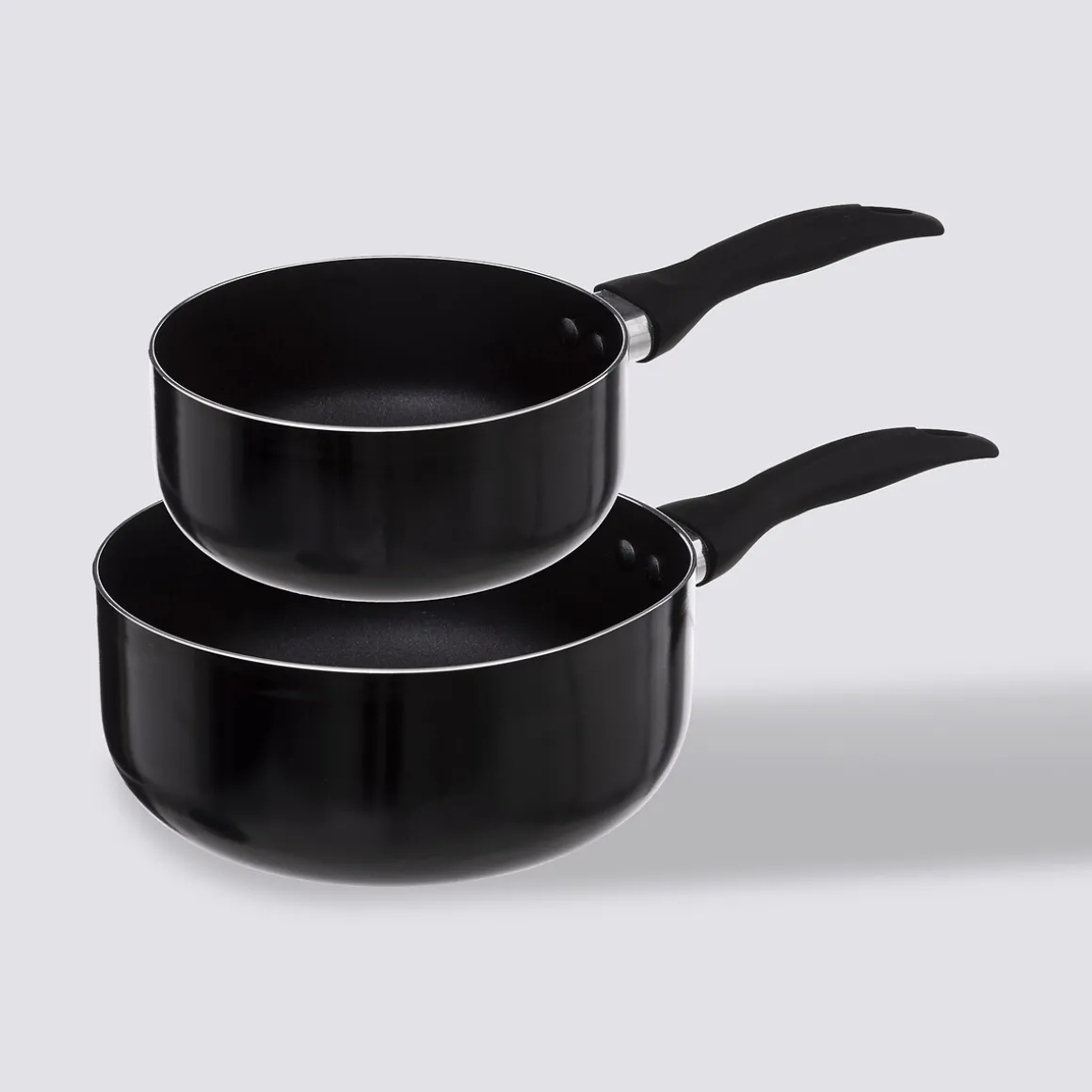 2 casseroles Aluminium forgé, 16/20 cm