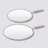 2 couvercles anti-projection, 25/28 cm