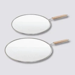 2 couvercles anti-projection, 25/28 cm