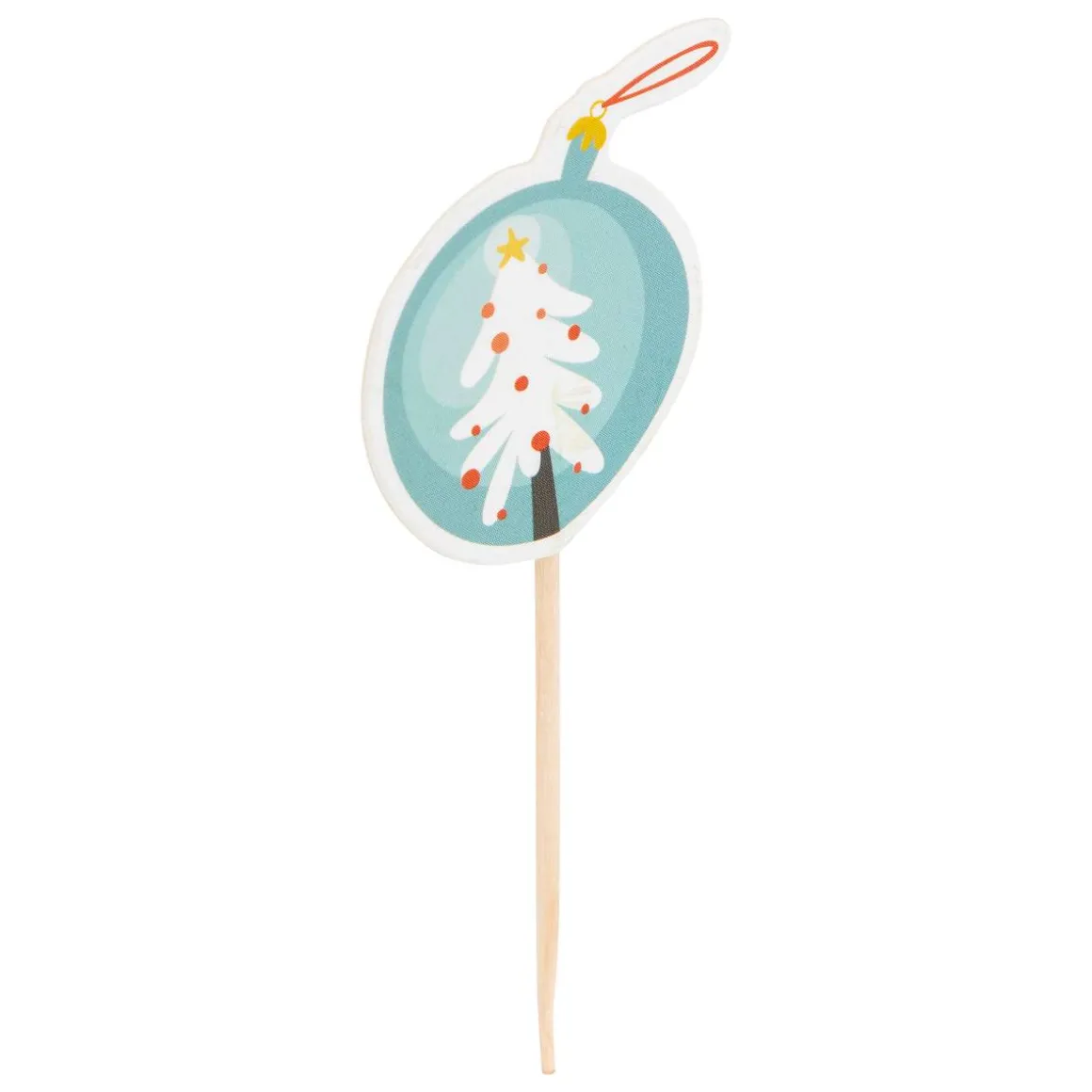 50 moules à muffins et 25 piques Noël