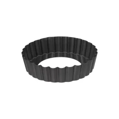 4 moules perforés à tartelettes, 10cm