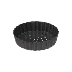 4 moules perforés à tartelettes, 10cm
