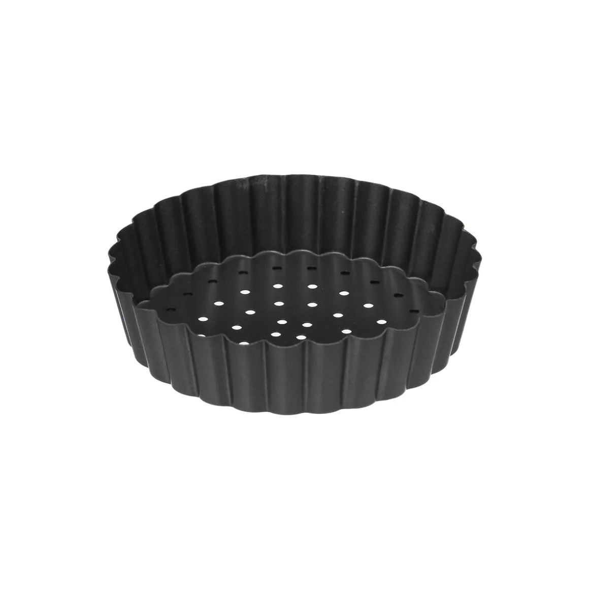 4 moules perforés à tartelettes, 10cm