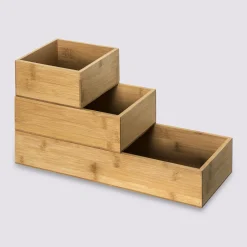 3 organiseurs empilables