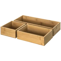 3 organiseurs empilables