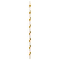 100 pailles en papier kraft