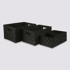4 paniers bisauté, Noir