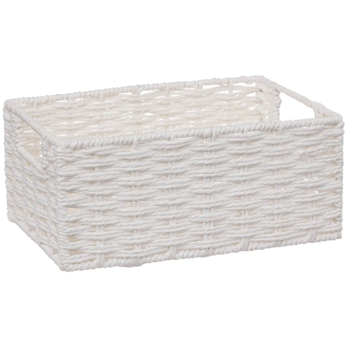 4 paniers de rangement, Blanc