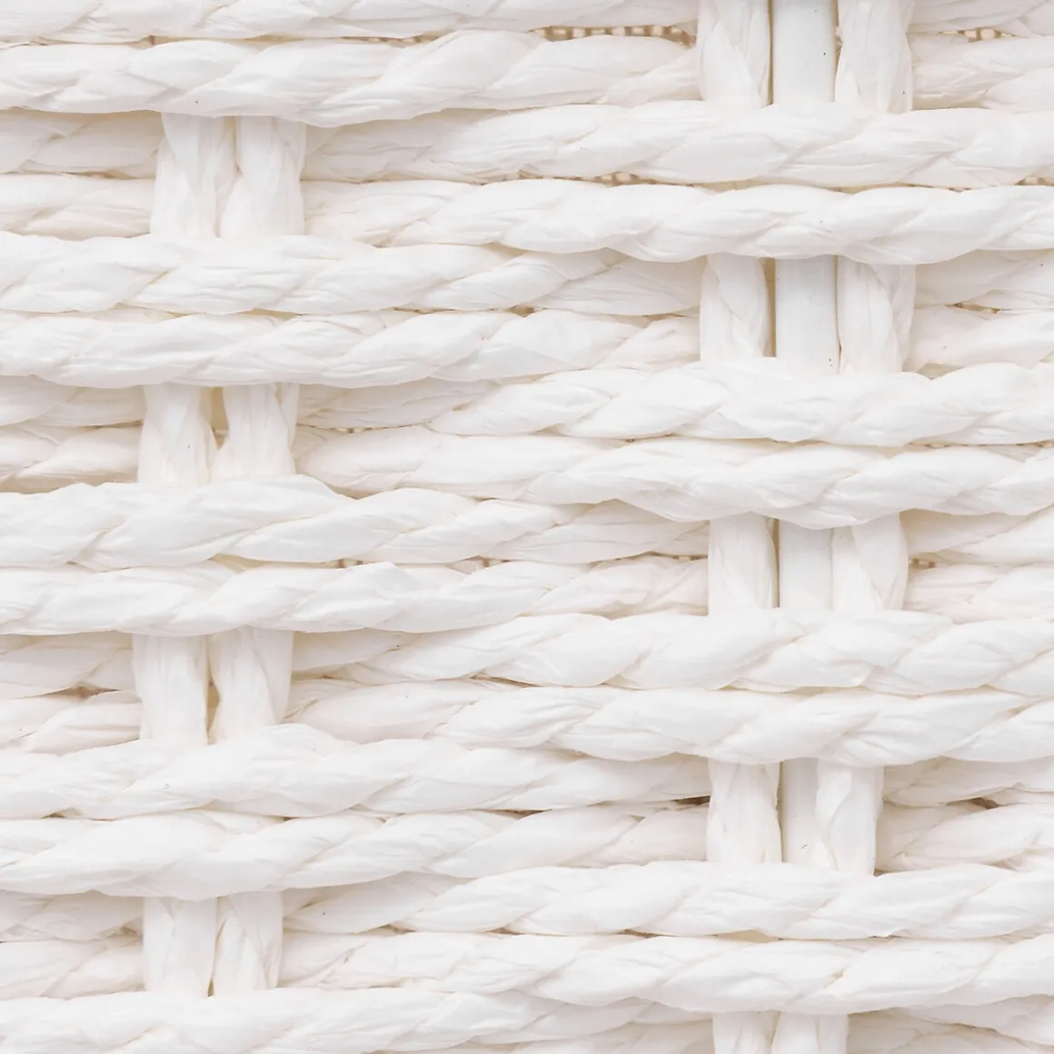 2 paniers de rangement, Blanc