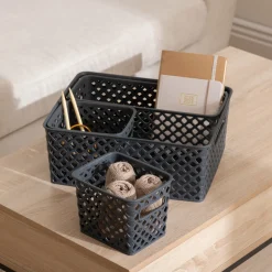 4 paniers, Gris anthracite
