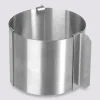 4 petits moules extensibles, Inox