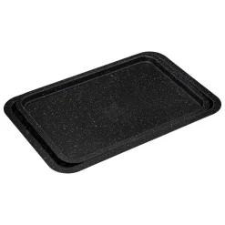 2 plaques de cuisson en acier