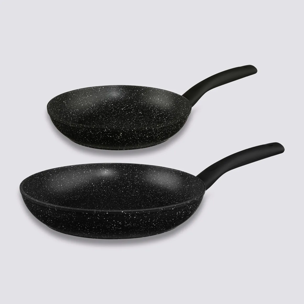 2 poêles Aluminium, 24/28 cm