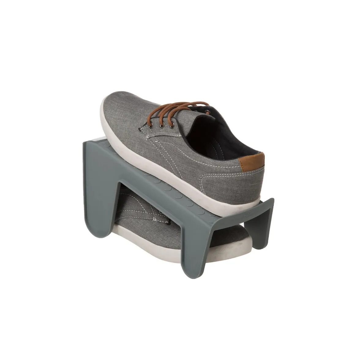 5 rangements à chaussures, Gris