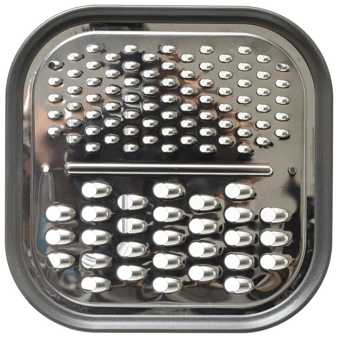 2 râpes inox avec boîte de récupération