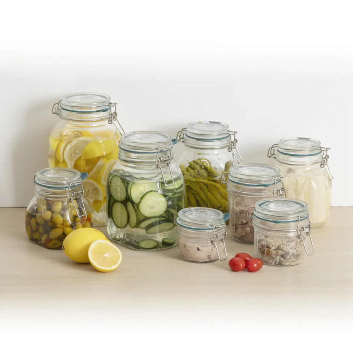 3 terrines verre, 0,15L