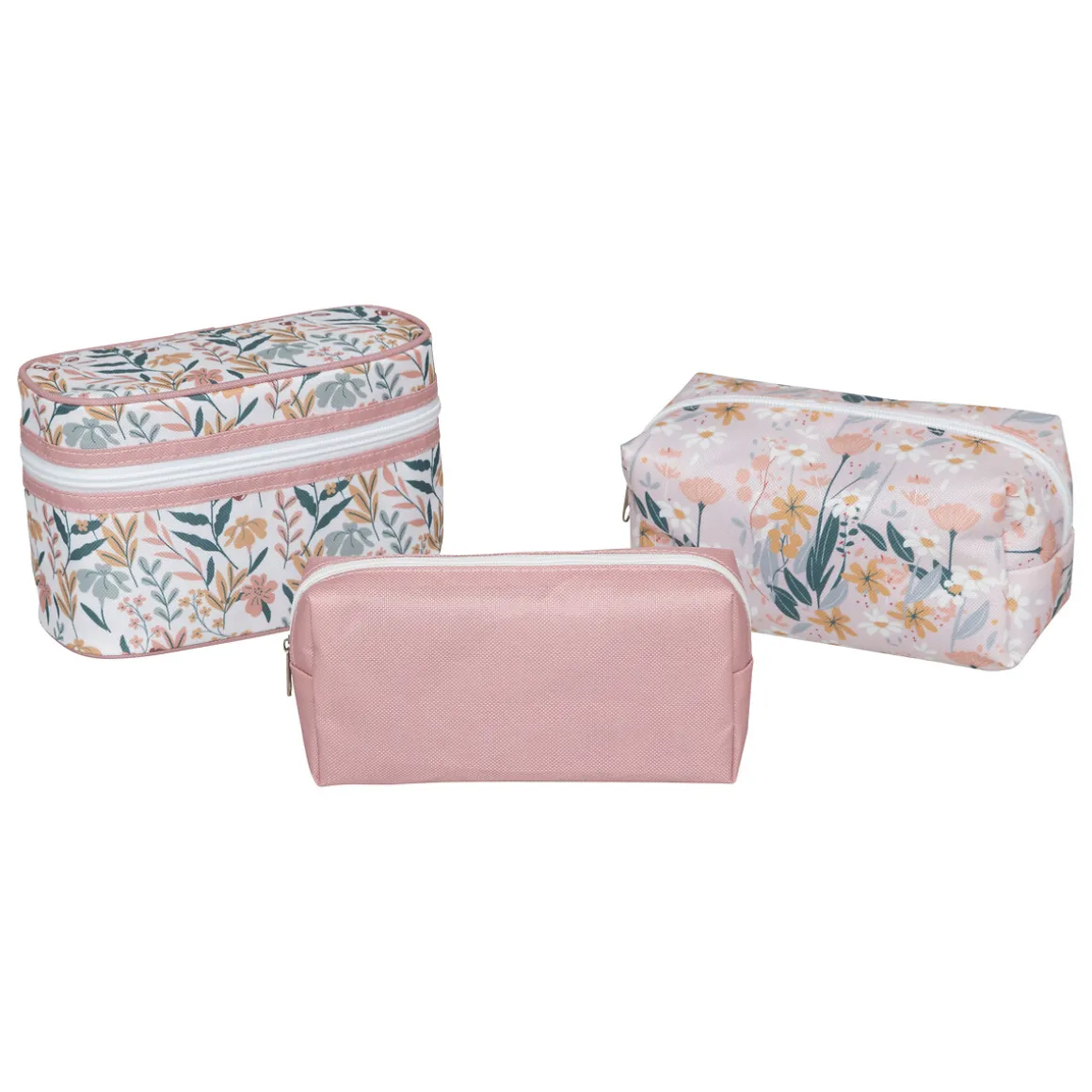 4 trousses de toilette, Multicolore