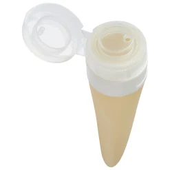 3 tubes en silicone avec trousse de rangement