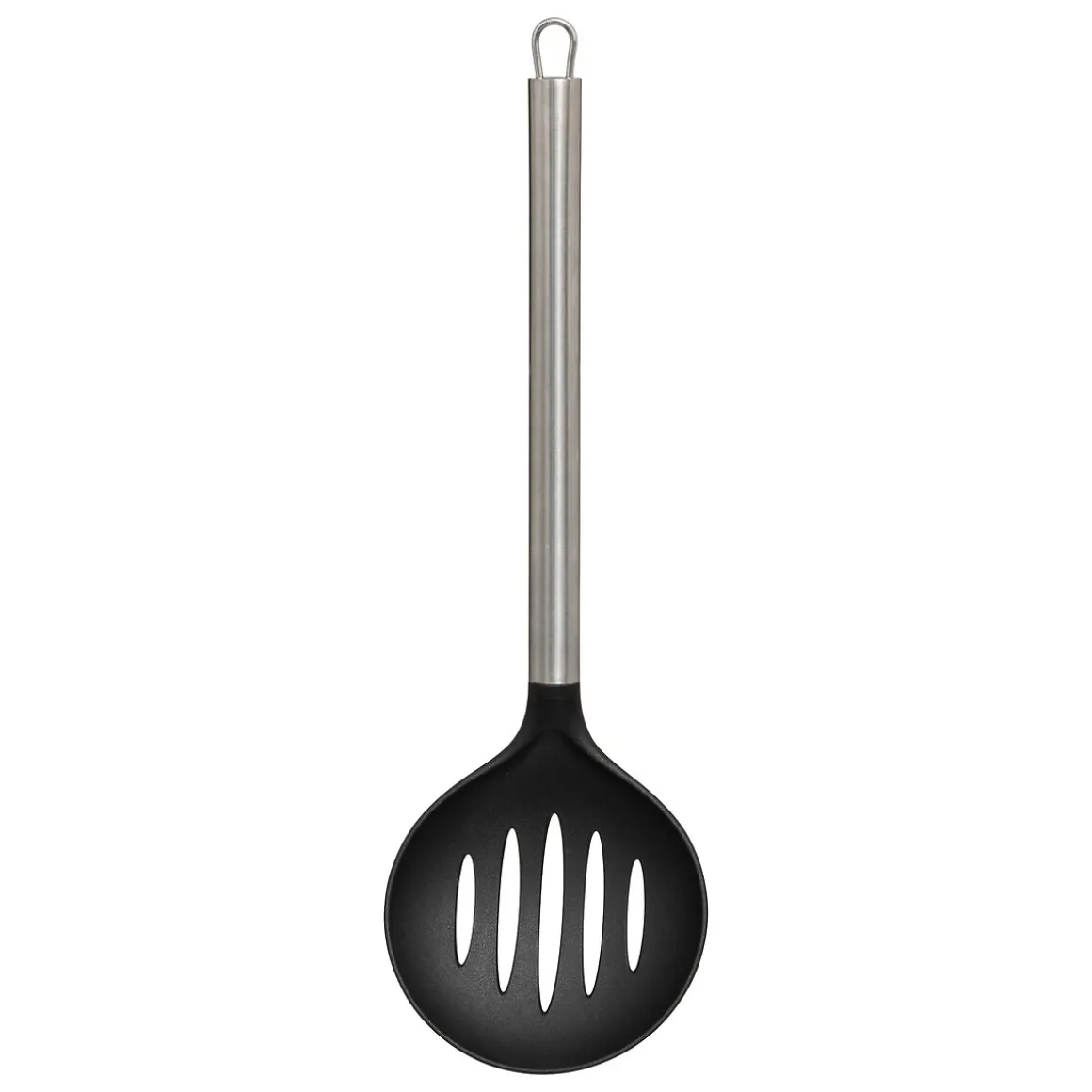 5 ustensiles de cuisine + pot de rangement, Inox