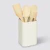 4 ustensiles de cuisine avec pot de rangement