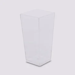 8 verrines carrées, Plastique