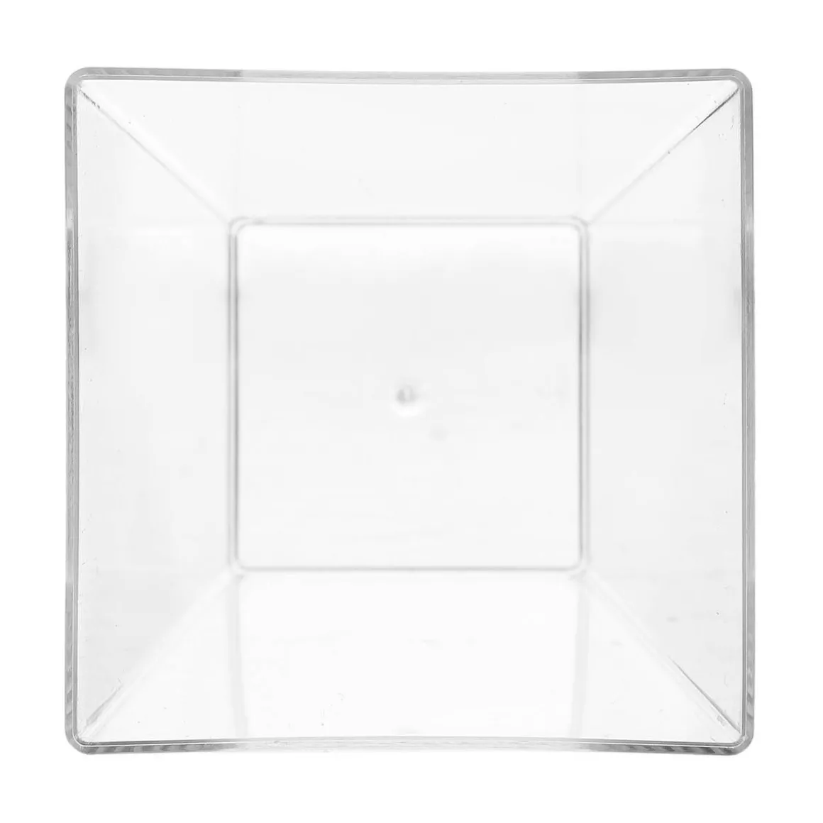 12 verrines carrées, Plastique