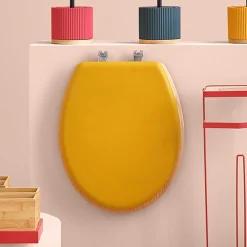 Abattant WC Bois, Blanc
