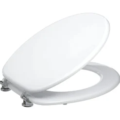 Abattant WC Bois, Blanc