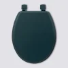 Abattant WC Bois, Bleu pétrole