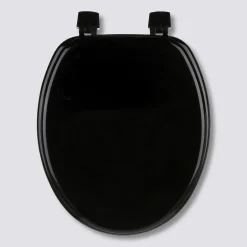 Abattant WC Bois laqué, Noir
