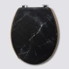 Abattant WC Bois, Noir
