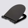 Abattant WC ultra fin, Noir