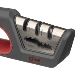 Aiguiseur 4 fonctions, Gris/rouge