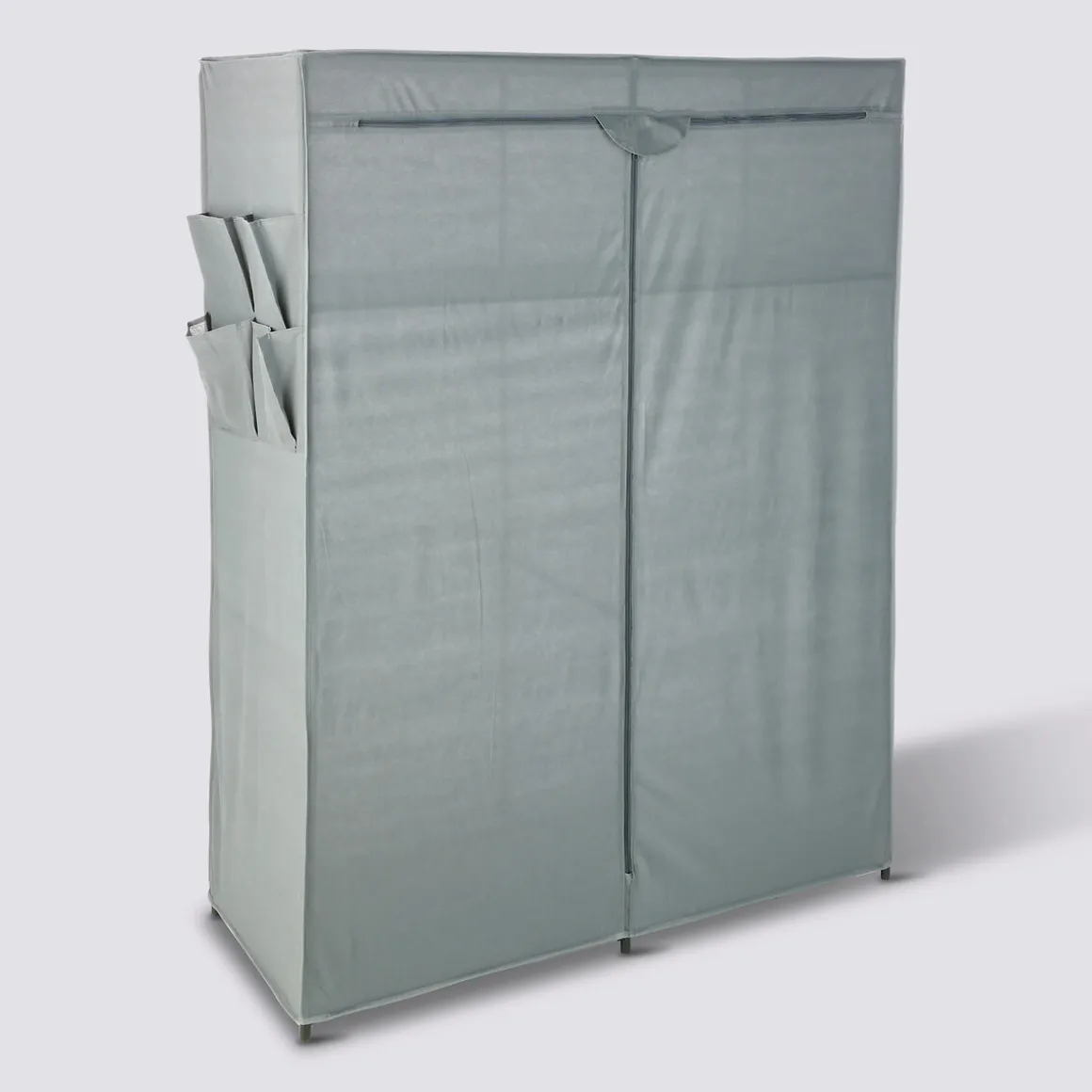 Armoire 2 penderies, Gris