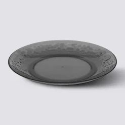 Assiette 20 cm, Gris charbon