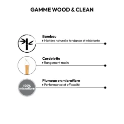 Balai avec manche en bambou