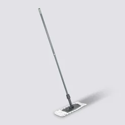 Balai MOP téléscopique microfibre, Gris