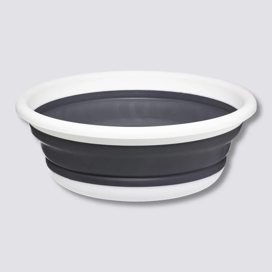 Bassine retractable 8L - Blanc, Gris clair
