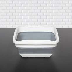 Bassine retractable 8L -  Blanc, Gris